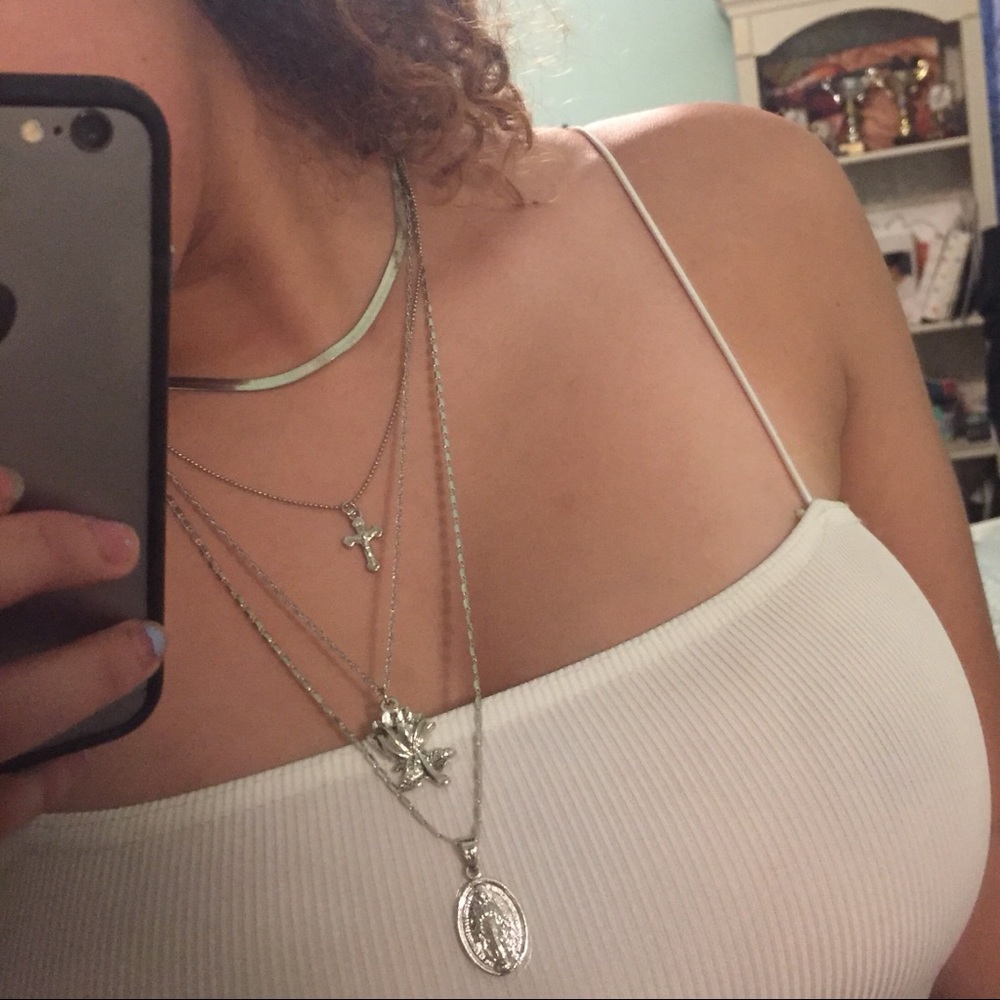 GOLD Layered chain necklace